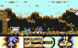 Road Runner screenshot 4 for Commodore 64